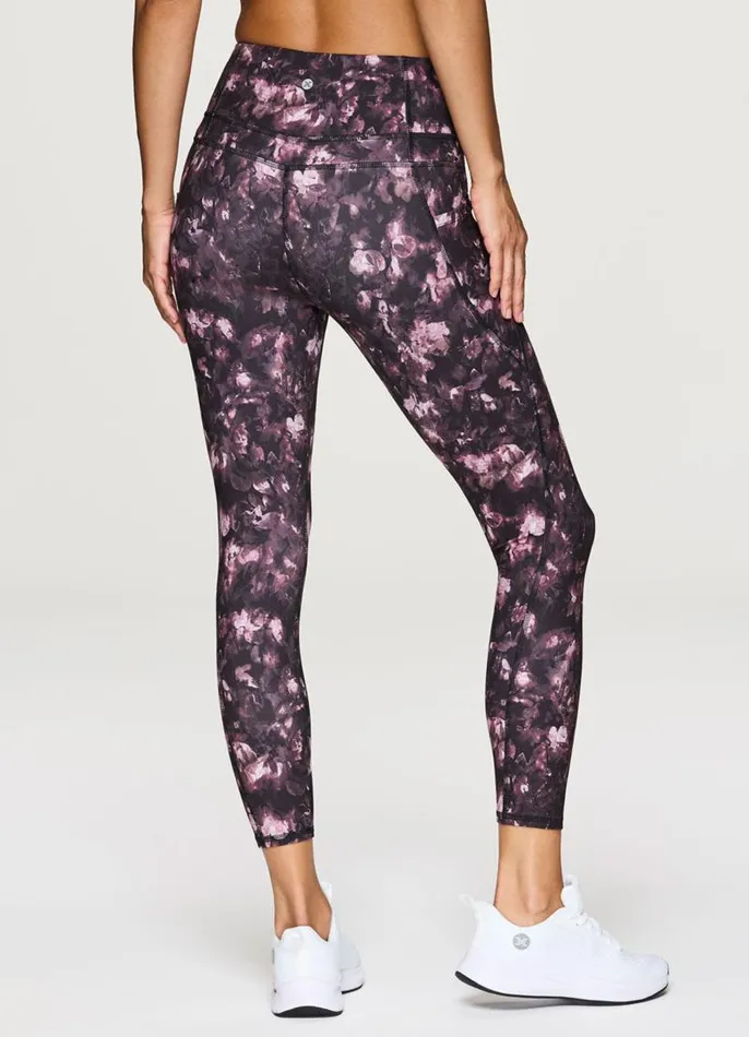 Women Autumn Meadows Super Soft 78 Legging Multi RBX Active Leggings