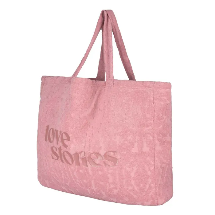 Women Bags Love Stories Tote Bag Pink