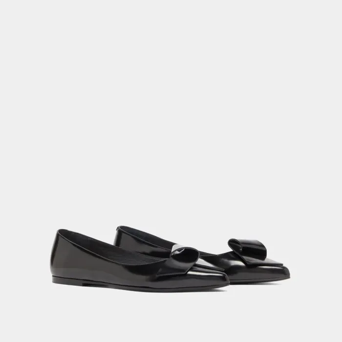 Women Ballet Flats With Pointed Toes Black JONAK Ballet Flats