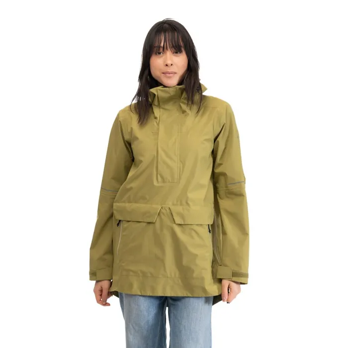 Women Bergans Of Norway Anoraks Oslo Urban Anorak Olive Green