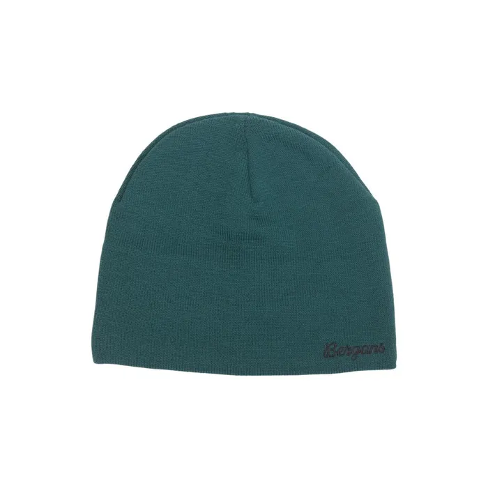 Women Bergans Of Norway Beanies And Caps Allround Warmest Merino Beanie Malachite Green