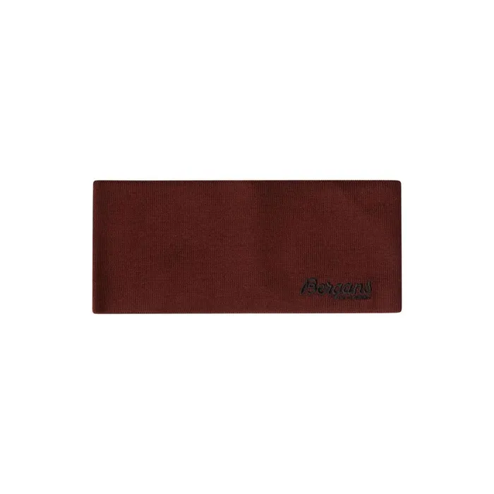 Women Bergans Of Norway Headband Allround Thin Merino Headband Amarone Red
