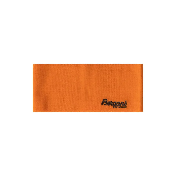 Women Bergans Of Norway Headband Allround Thin Merino Headband Cloudberry Yellow