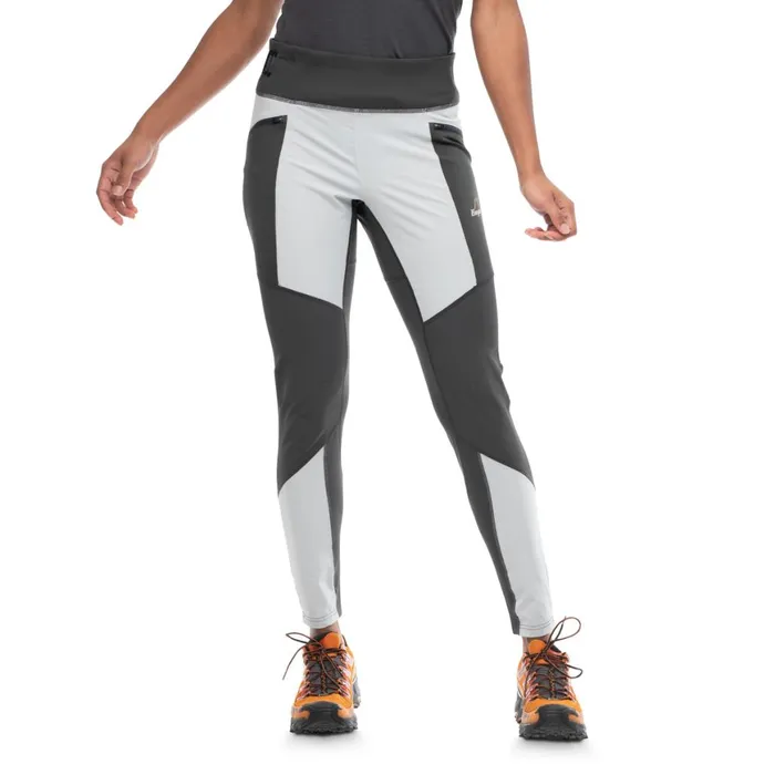 Women Bergans Of Norway Hiking Pants Y Lightline Progressive Tights Pearl Grey Dark Shadow Grey
