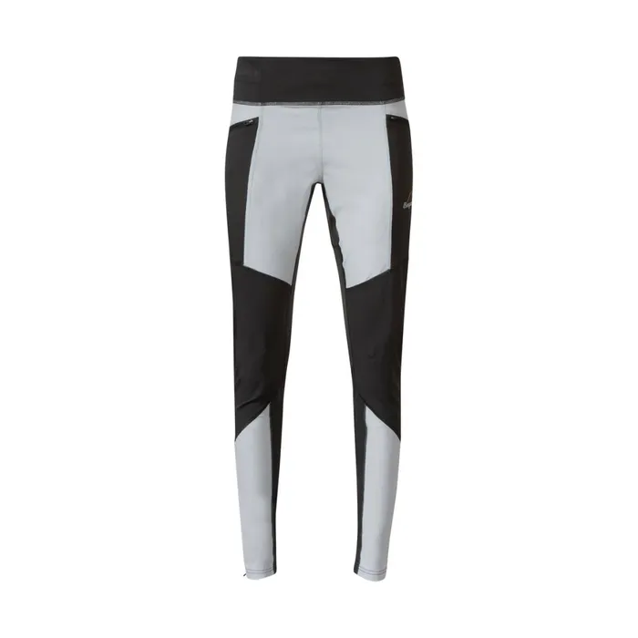 Women Bergans Of Norway Hiking Pants Y Lightline Progressive Tights Pearl Grey Dark Shadow Grey