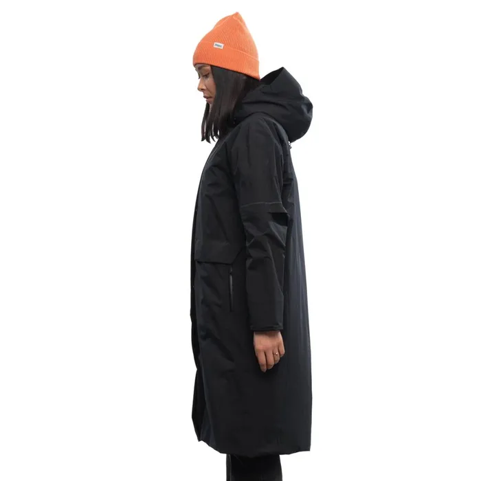 Women Bergans Of Norway Insulated Jackets Oslo Urban Insulated W Parka Black