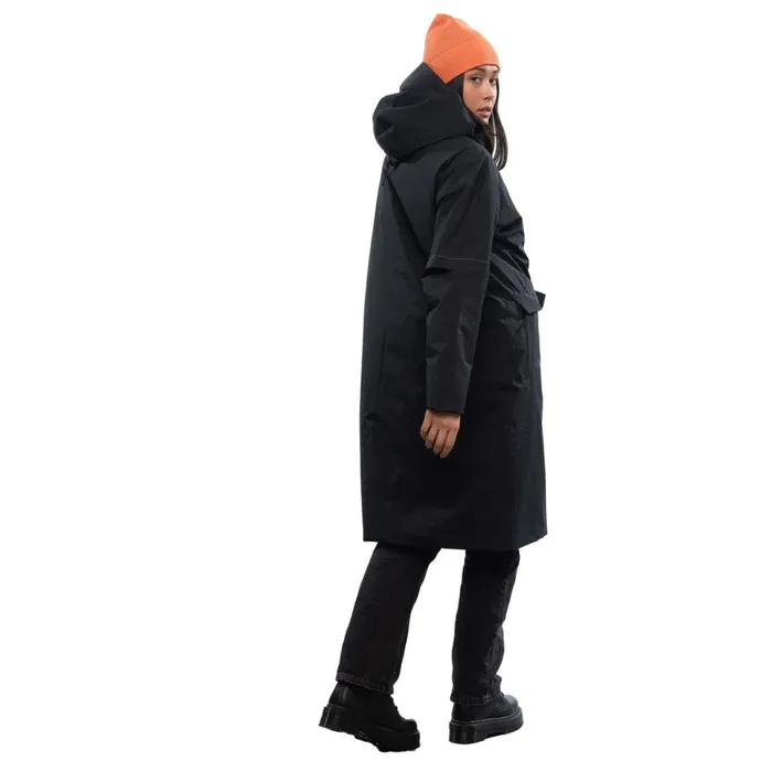 Women Bergans Of Norway Insulated Jackets Oslo Urban Insulated W Parka Black