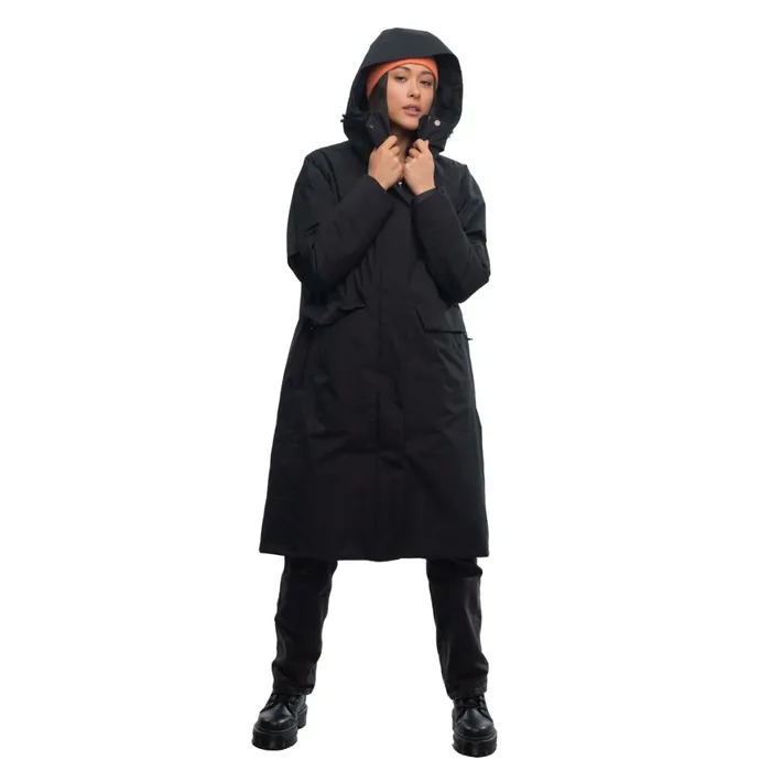 Women Bergans Of Norway Insulated Jackets Oslo Urban Insulated W Parka Black