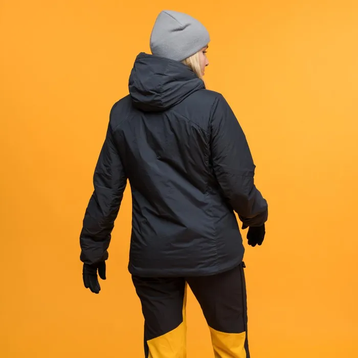 Women Bergans Of Norway Insulation Y Mountainline Insulated Windbreaker Jacket Dark Shadow Grey