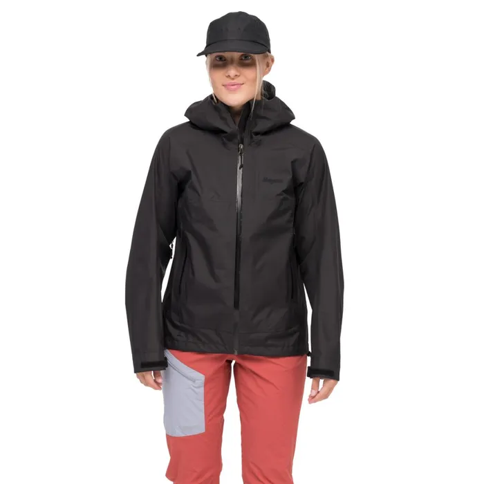 Women Bergans Of Norway Shell Jackets Vaagaa Light 3l Shell Jacket Black