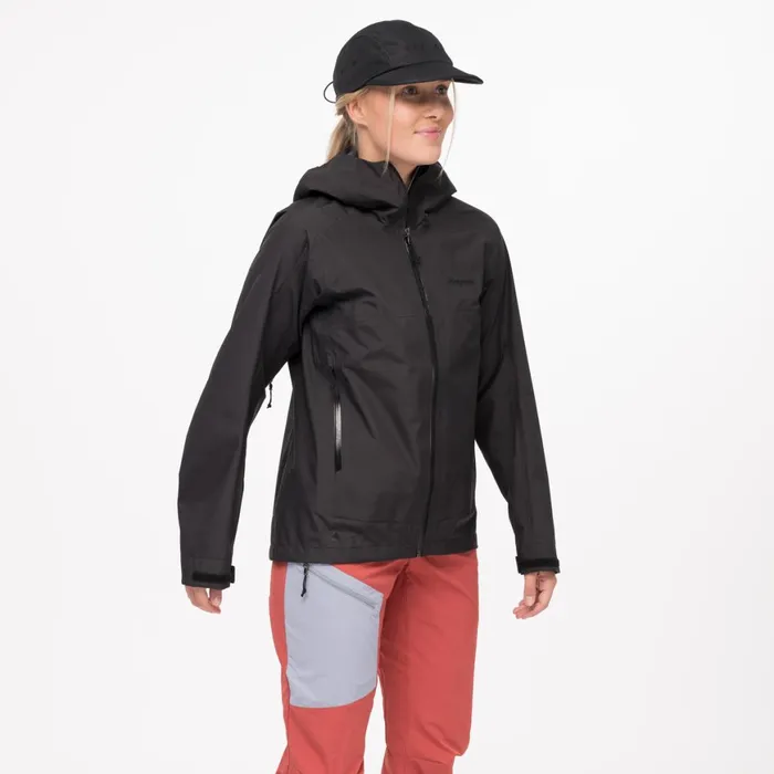 Women Bergans Of Norway Shell Jackets Vaagaa Light 3l Shell Jacket Black