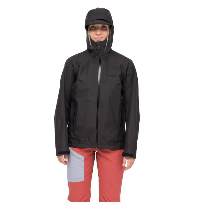 Women Bergans Of Norway Shell Jackets Vaagaa Light 3l Shell Jacket Black