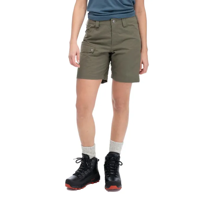 Women Bergans Of Norway Shorts Nordmarka Leaf Light Shorts Greenmud
