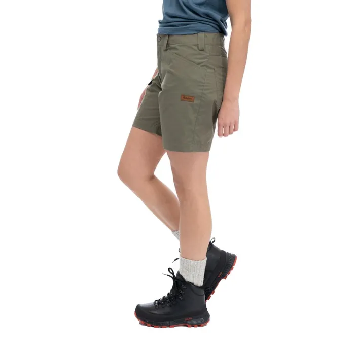 Women Bergans Of Norway Shorts Nordmarka Leaf Light Shorts Greenmud