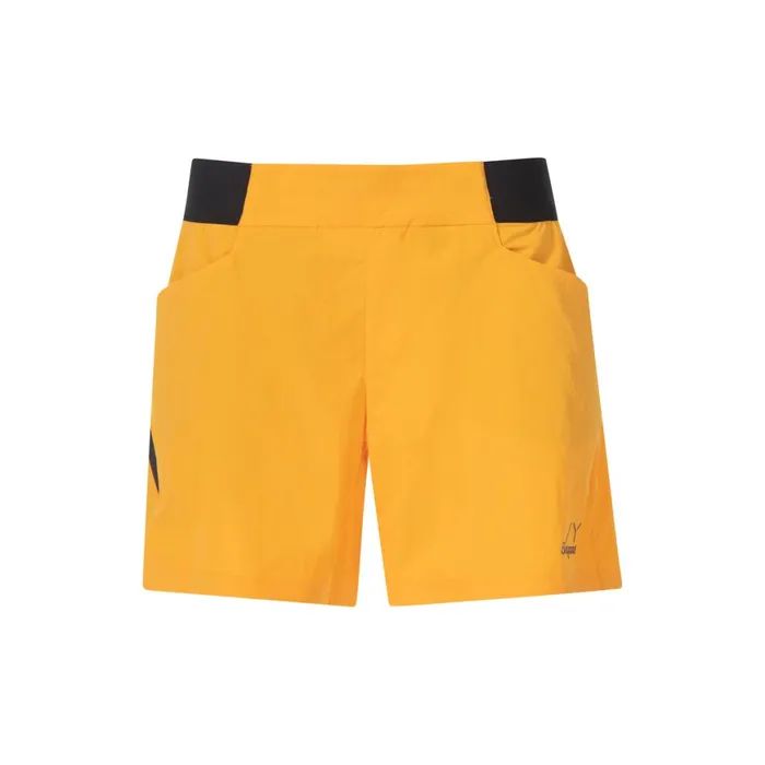 Women Bergans Of Norway Shorts Y Lightline Vapor V2 Shorts Mango Yellow