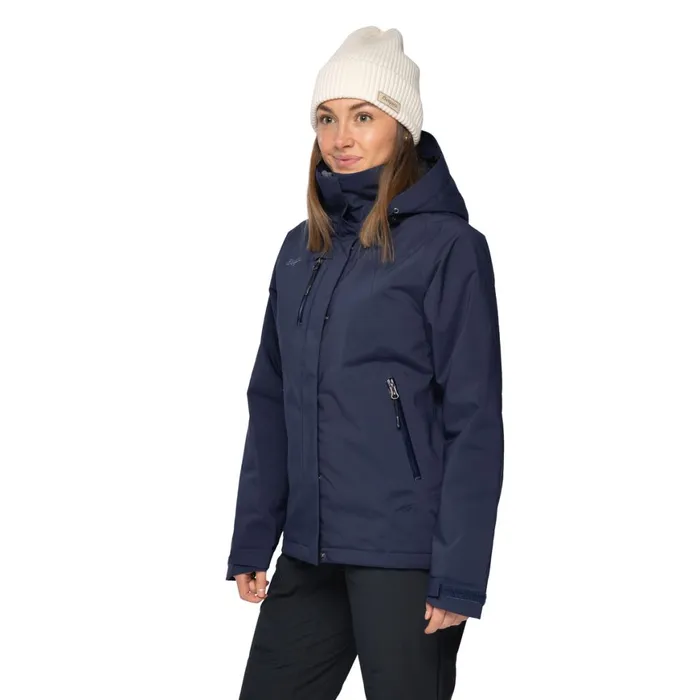 Women Bergans Of Norway Ski Jackets Flya Insulated Lady Jacket Navy Blue