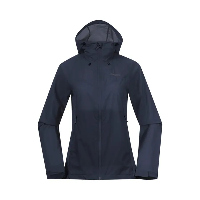 Women Bergans Of Norway Softshell Jackets Rabot Windbreaker Jacket Navy Blue