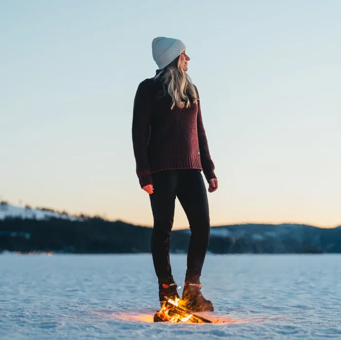 Women Bergans Of Norway Softshell Pants Flyen Winter Tights Black