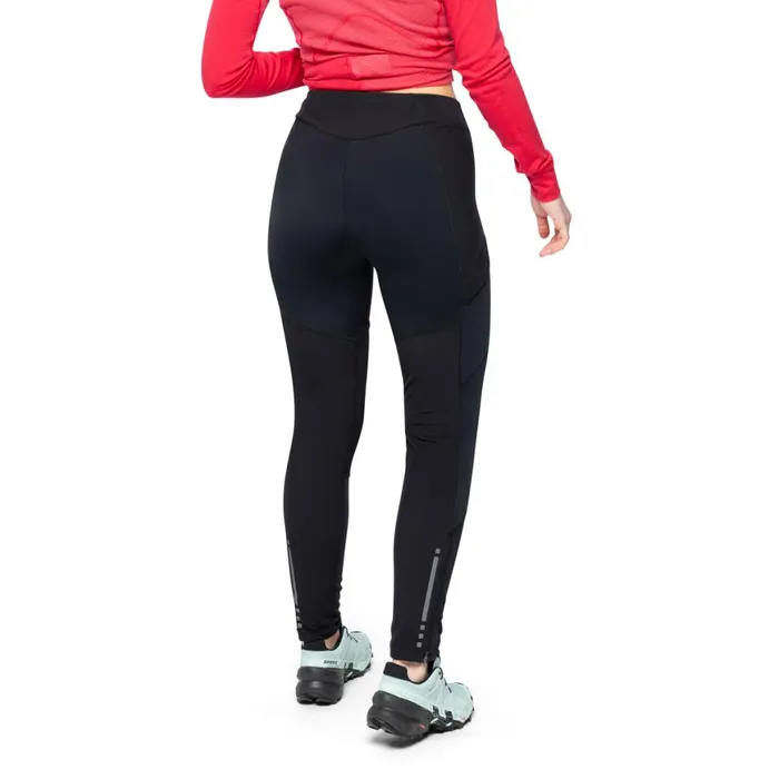 Women Bergans Of Norway Softshell Pants Flyen Winter Tights Black