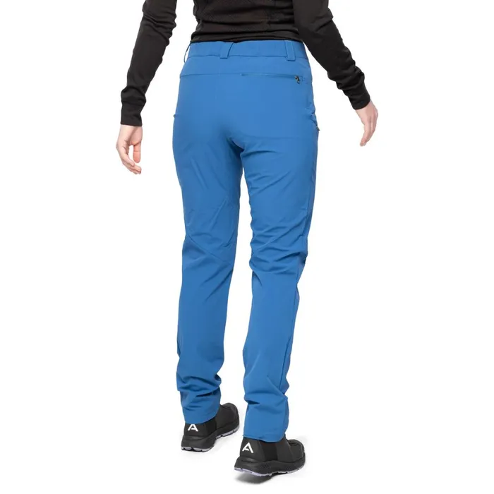 Women Bergans Of Norway Softshell Pants Vandre Light Softshell Pants North Sea Blue