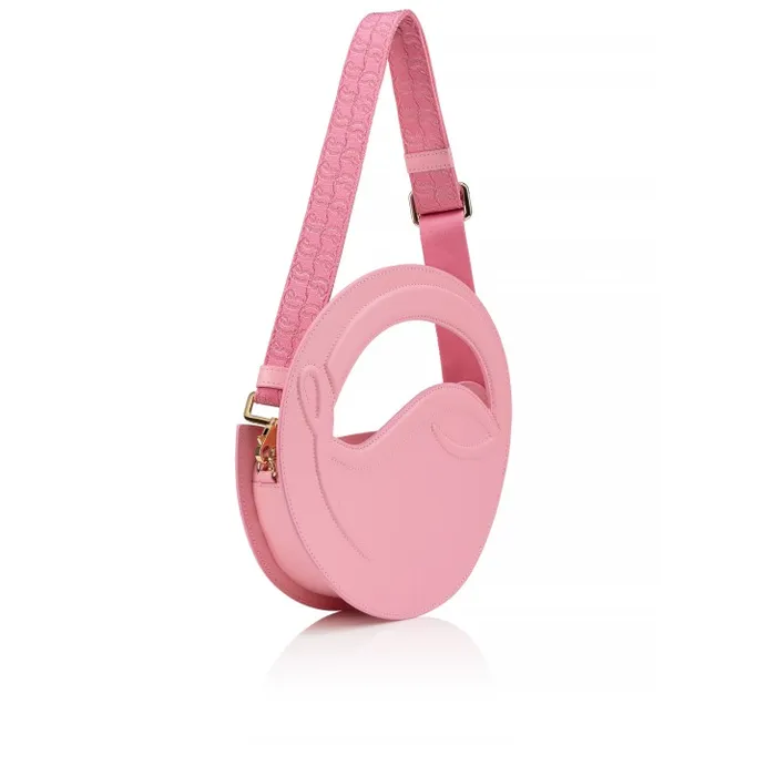 Women Biloumoon Small Top Handle Bag 8211 Calf Leather Monogram CL 8211 Calipso Christian Louboutin Top Handles