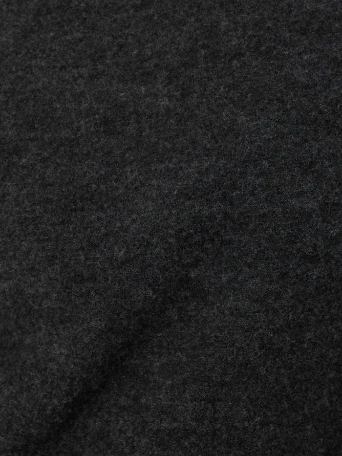 Women Boiled Wool Blend Batwing Top Dark Grey Jigsaw Coords