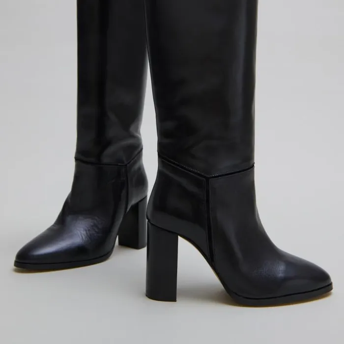 Women Boots Black JONAK Boots Thighhigh Boots