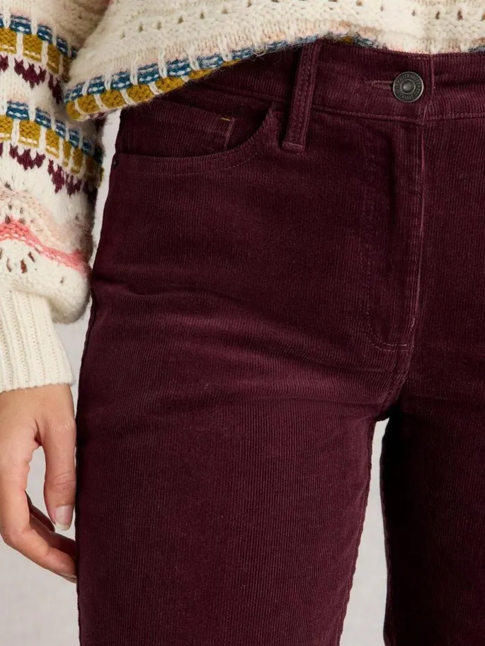 Women Brooke Cord Straight Trouser Mid Plum White Stuff Trousers Women Brooke Cord Straight Trouser Mid Plum White Stuff Trousers