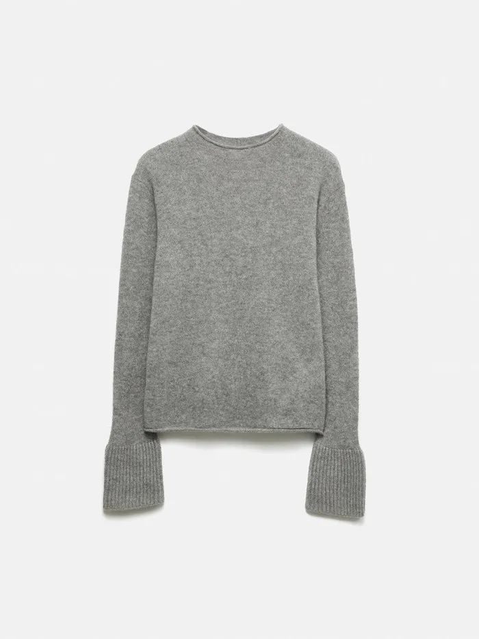 Women Cloud Cashmere Eldon Jumper Grey Jigsaw Knitwear and Cashmere