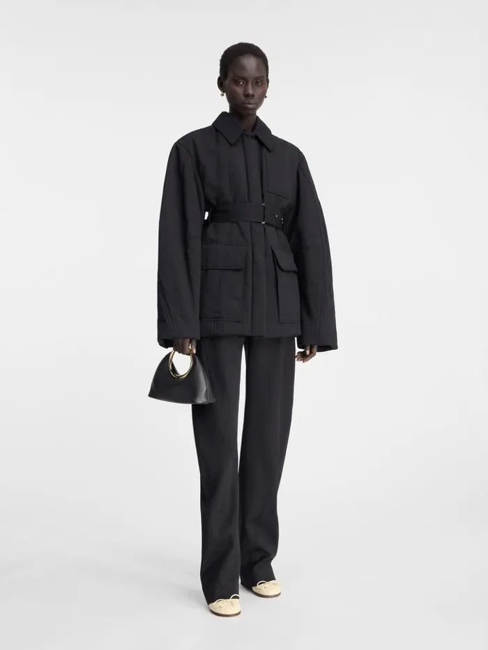 Women Coats and Jackets JACQUEMUS The Bari Jacket Black