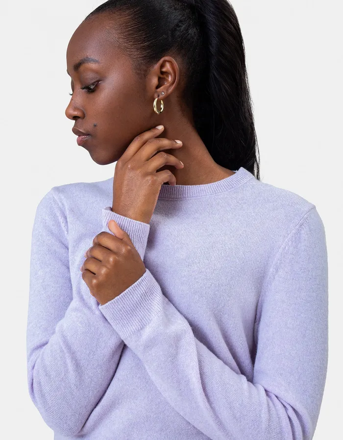 Women Colorfulstandard Women Light Merino Wool Crew 8211 Navy Blue Knit Sweaters
