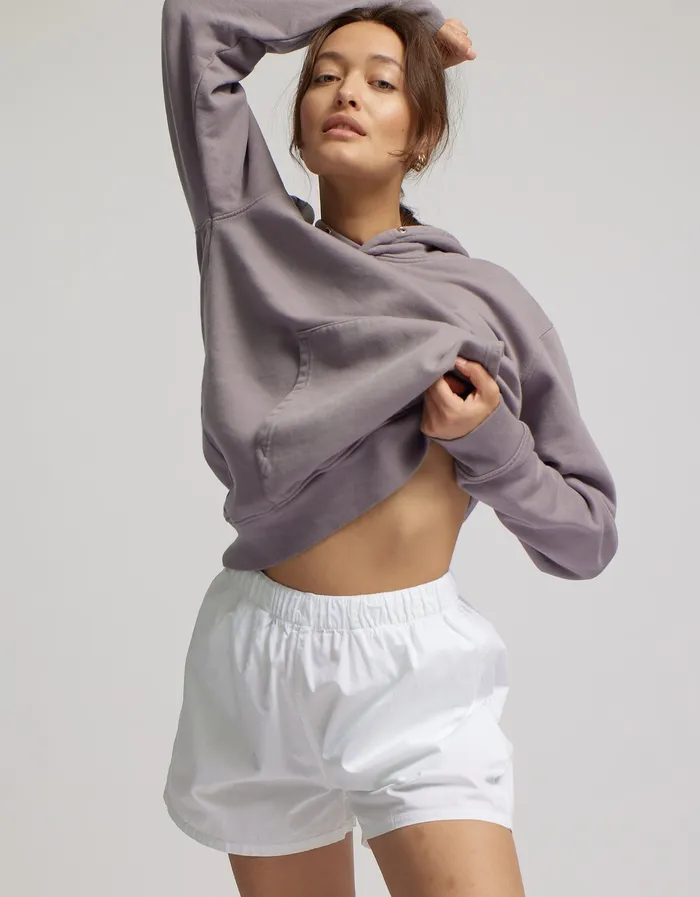 Women Colorfulstandard Women Organic Twill Shorts 8211 Soft Yellow Shorts