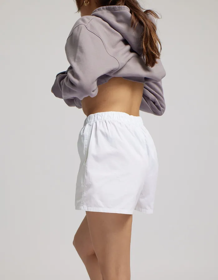 Women Colorfulstandard Women Organic Twill Shorts 8211 Soft Yellow Shorts