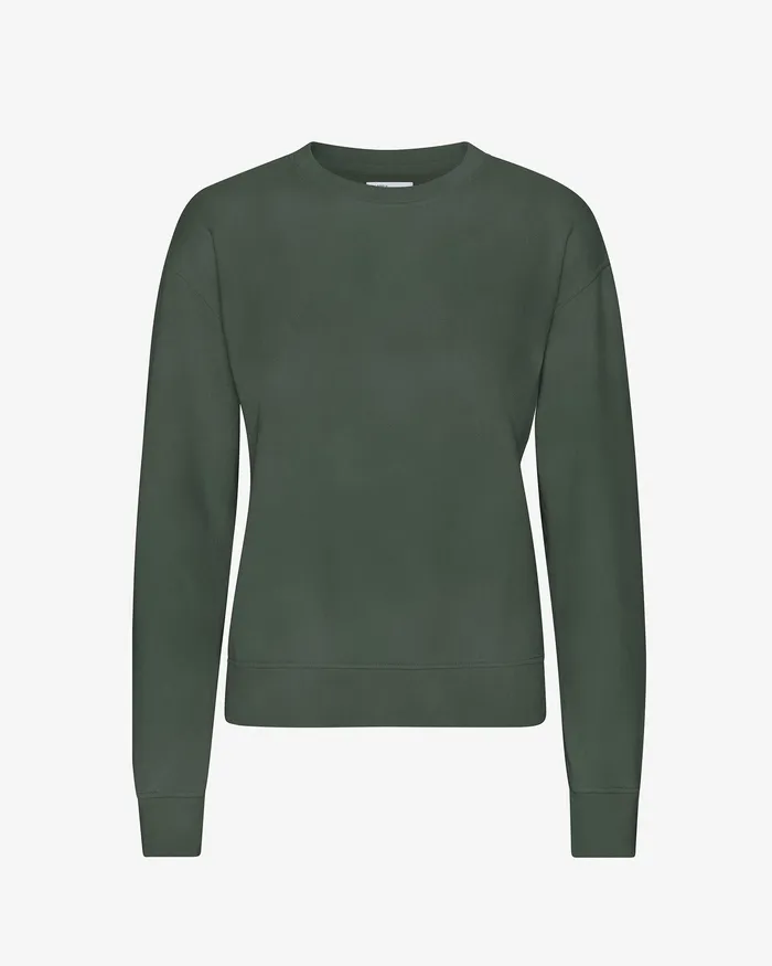 Women Crewneck Sweatshirts Colorfulstandard Women Classic Organic Crew 8211 Midnight Forest Women Crewneck Sweatshirts Colorfulstandard Women Classic Organic Crew 8211 Midnight Forest