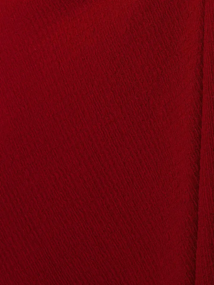 Women Crinkle Ruched Jersey Dress Red Jigsaw Dresses and Jumpsuits