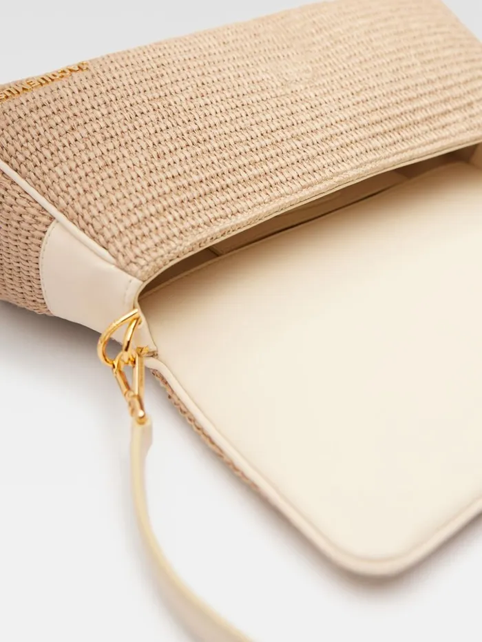 Women Crossbody and Handbags JACQUEMUS The Bambimou Natural Ivory Women Crossbody and Handbags JACQUEMUS The Bambimou Natural Ivory