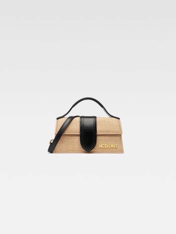 Women Crossbody and Handbags JACQUEMUS The Bambino Ivoryblack