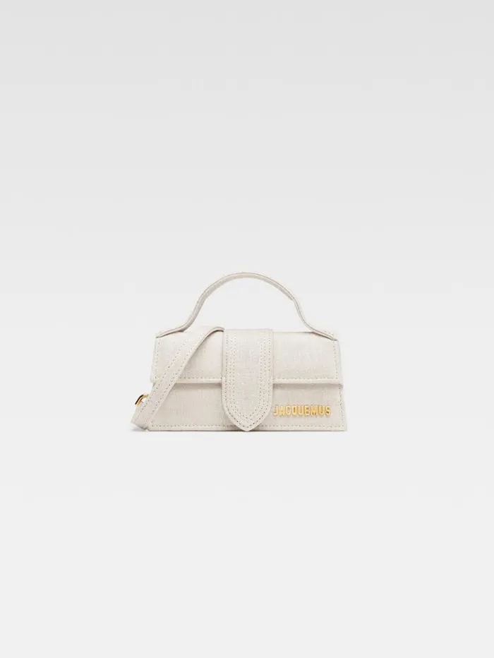 Women Crossbody and Handbags JACQUEMUS The Bambino Light Greige