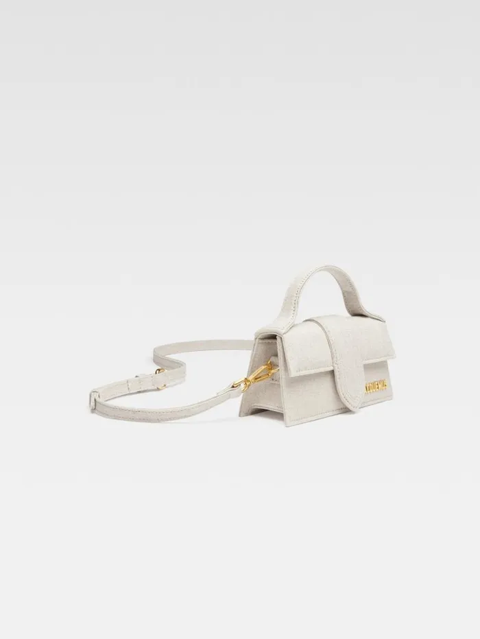 Women Crossbody and Handbags JACQUEMUS The Bambino Light Greige