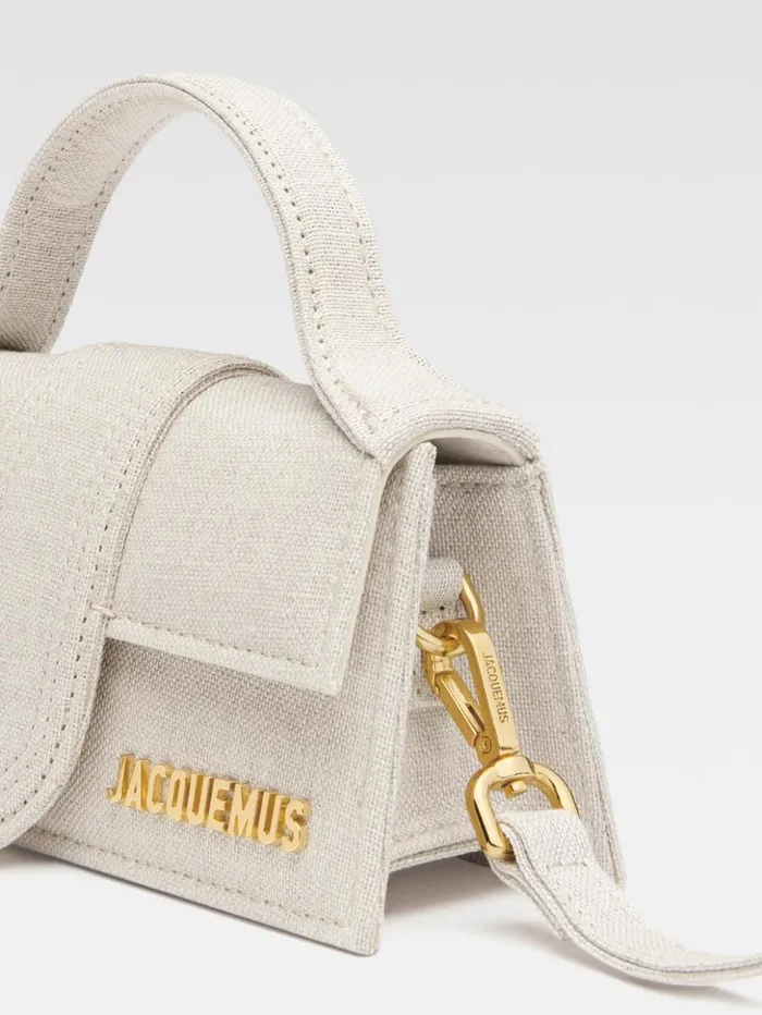 Women Crossbody and Handbags JACQUEMUS The Bambino Light Greige