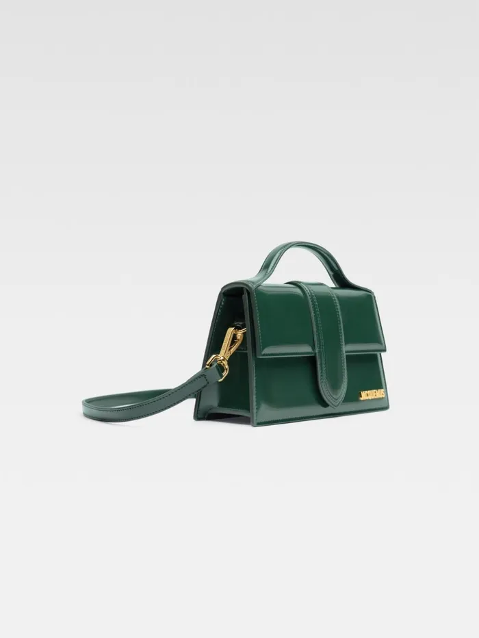Women Crossbody and Handbags JACQUEMUS The Large Bambino Dark Green