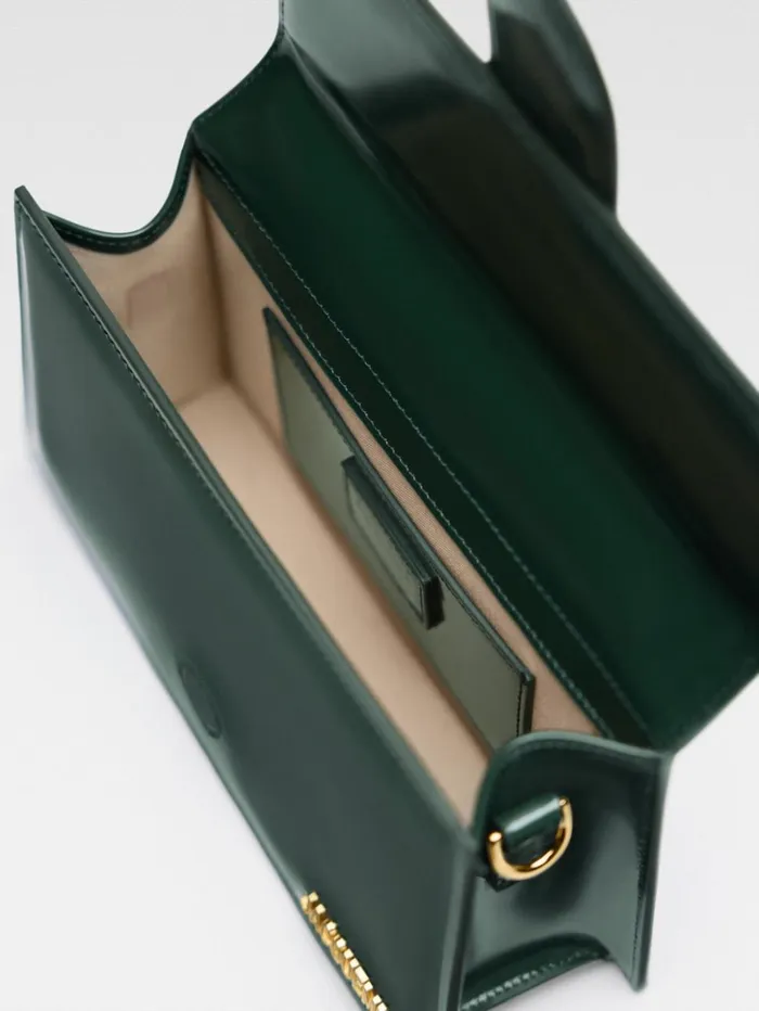 Women Crossbody and Handbags JACQUEMUS The Large Bambino Dark Green