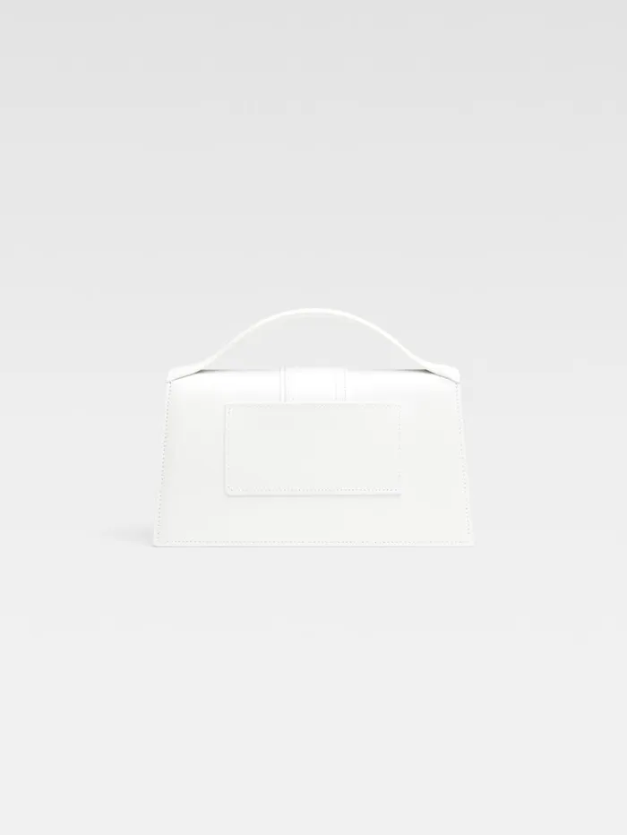 Women Crossbody and Handbags JACQUEMUS The Large Bambino White Women Crossbody and Handbags JACQUEMUS The Large Bambino White