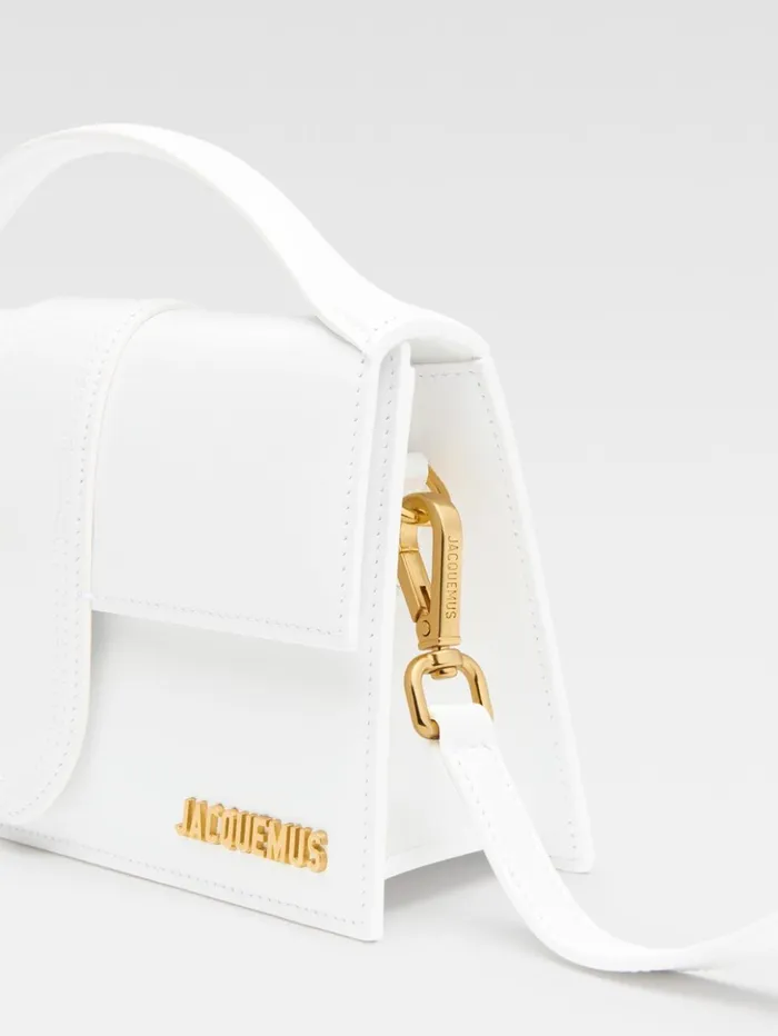 Women Crossbody and Handbags JACQUEMUS The Large Bambino White Women Crossbody and Handbags JACQUEMUS The Large Bambino White