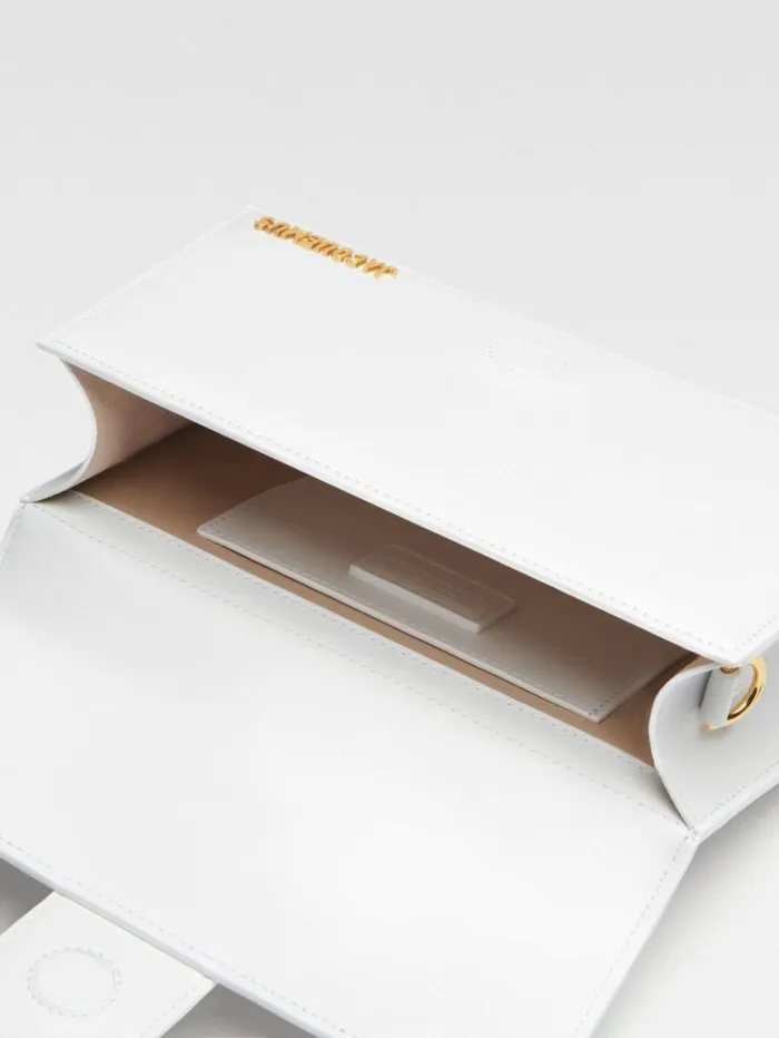 Women Crossbody and Handbags JACQUEMUS The Large Bambino White Women Crossbody and Handbags JACQUEMUS The Large Bambino White