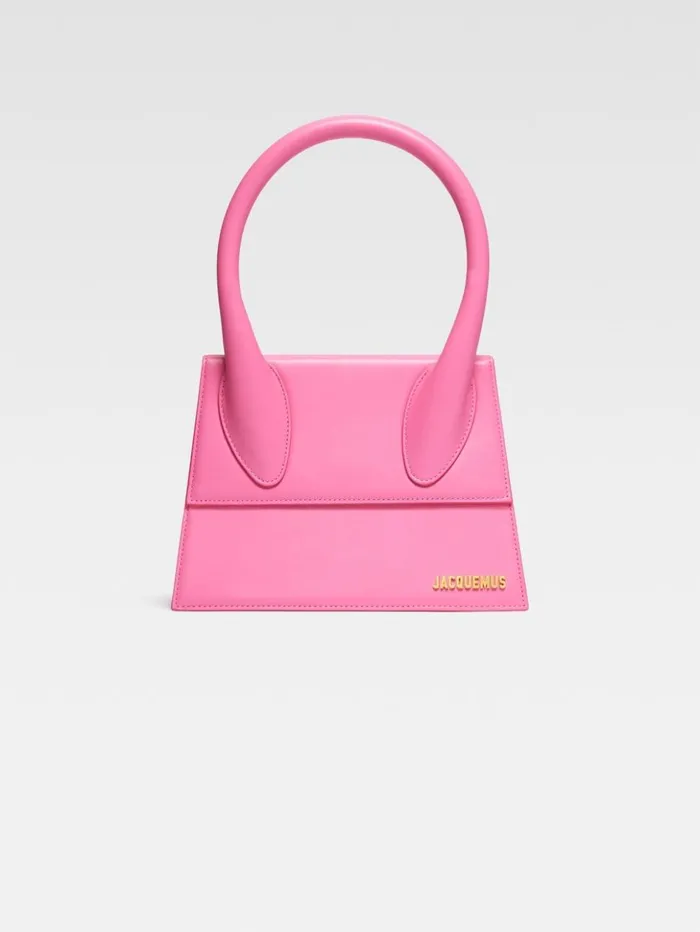 Women Crossbody and Handbags JACQUEMUS The Large Chiquito Pink