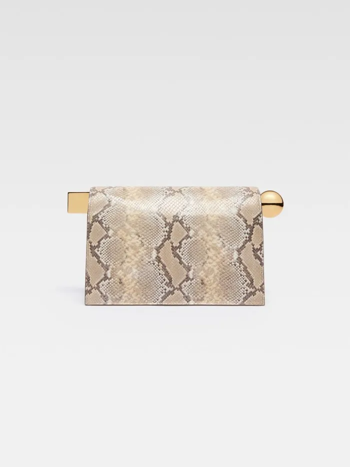 Women Crossbody and Handbags JACQUEMUS The Rond Carr Clutch Beige Women Crossbody and Handbags JACQUEMUS The Rond Carr Clutch Beige