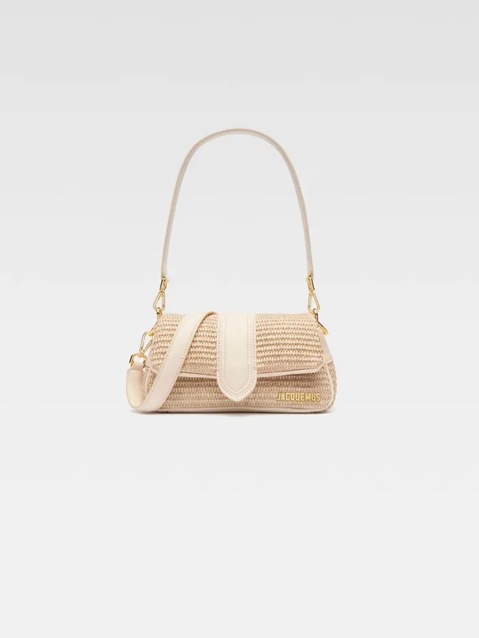 Women Crossbody and Handbags JACQUEMUS The Small Bambimou Natural Ivory