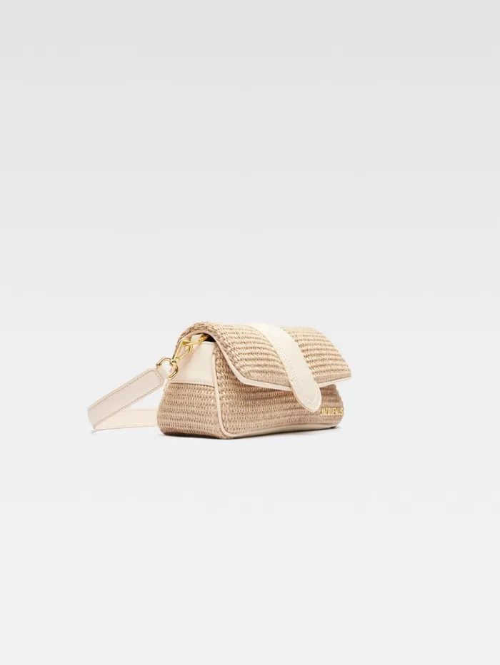 Women Crossbody and Handbags JACQUEMUS The Small Bambimou Natural Ivory Women Crossbody and Handbags JACQUEMUS The Small Bambimou Natural Ivory