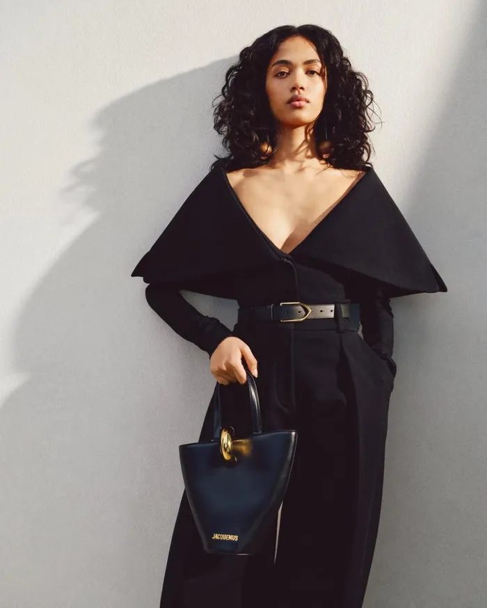 Women Crossbody and Handbags JACQUEMUS The Small Bambola Black Women Crossbody and Handbags JACQUEMUS The Small Bambola Black